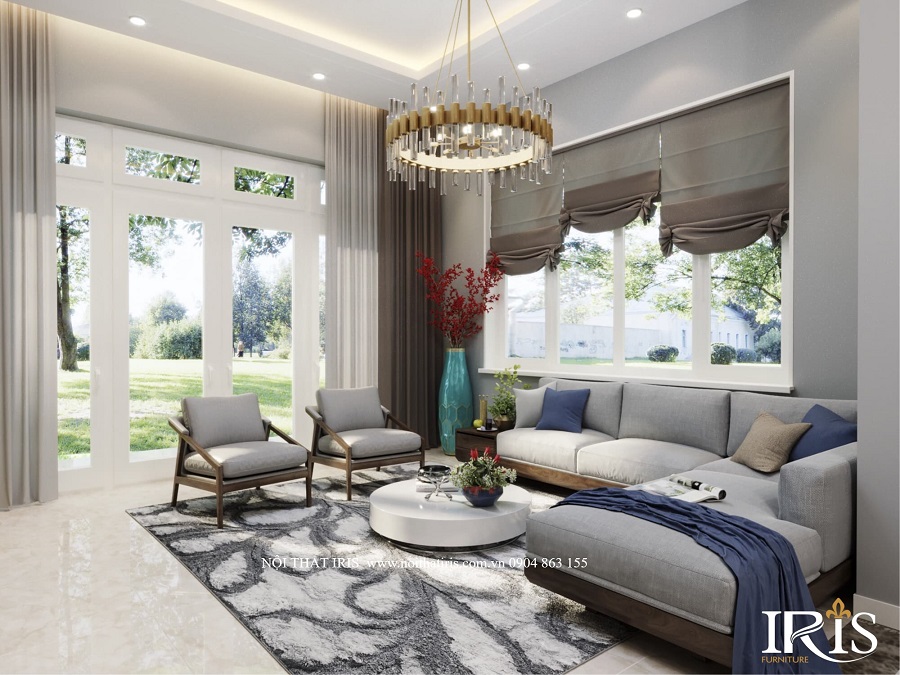 Thi công biệt thự chị Thủy Thái Nguyên