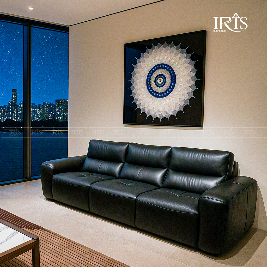 Sofa Da Thật Cao Cấp Carlo 11 Ghế với nhiều khả năng điều chỉnh linh hoạt