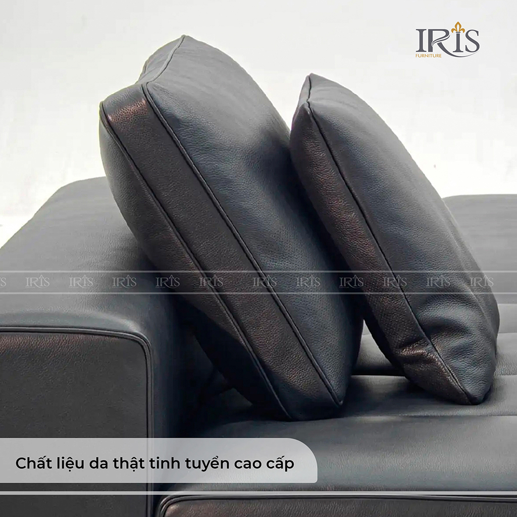 Sofa Nhập Khẩu Chỉnh Điện Goodman 9 Sofa với chất liệu da bò full grain cao cấp