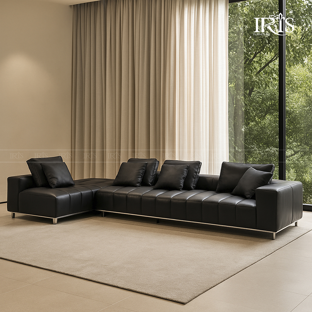 Sofa Nhập Khẩu Chỉnh Điện Goodman 10 Chất liệu da là một trong các yếu tố quyết định sở hữu chọn sofa Goodman