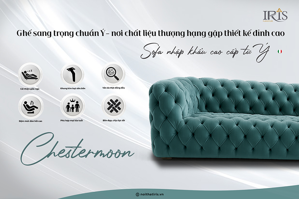 Ghế được làm từ các chất lượng hữu hạn mang đến sự thoải mái