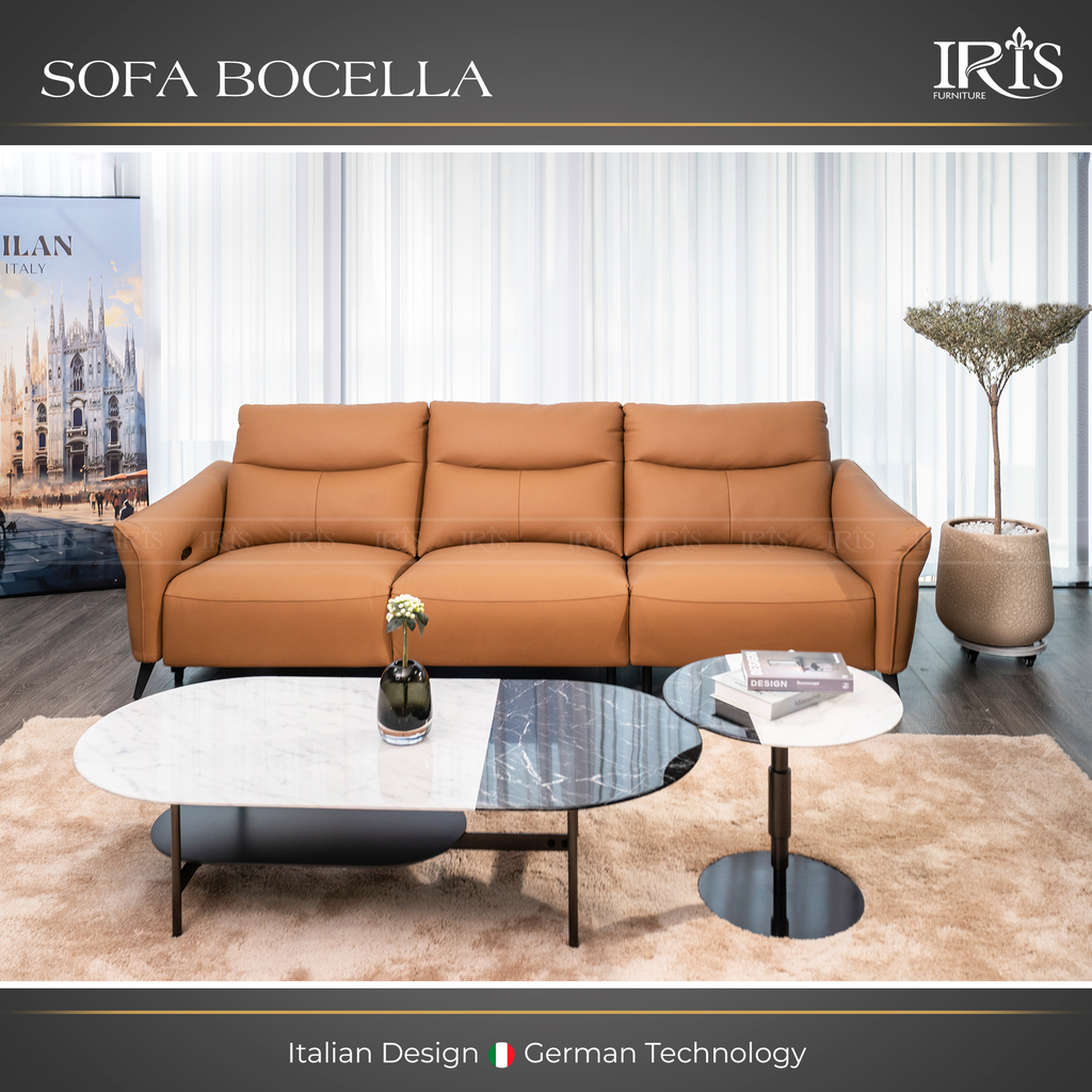 Đặt Hàng Ghế Sofa Bocella — Da Bò Ý 100%, Phong Cách Lịch Lãm 8 sofa bocella 1