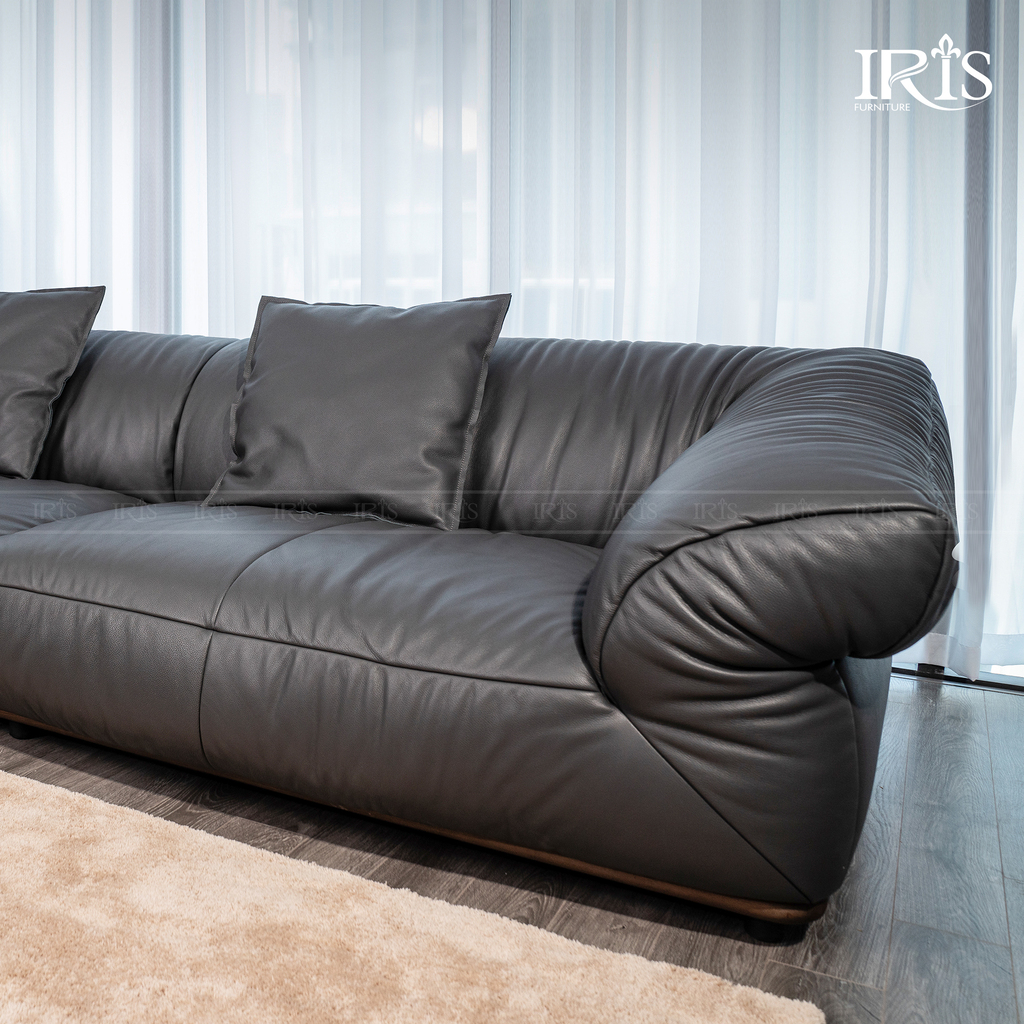 Mua Ghế Sofa Fabio — Da Thật 100% Nhập Khẩu Châu Âu, 4 Chỗ Ngồi 10 sofa fabio 4